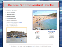 Tablet Screenshot of bayhouse.westbay.co.uk